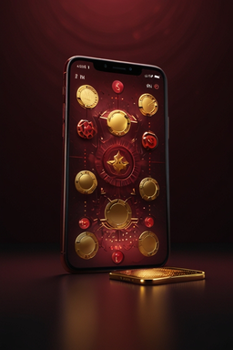 Smartphone met Casinacho app